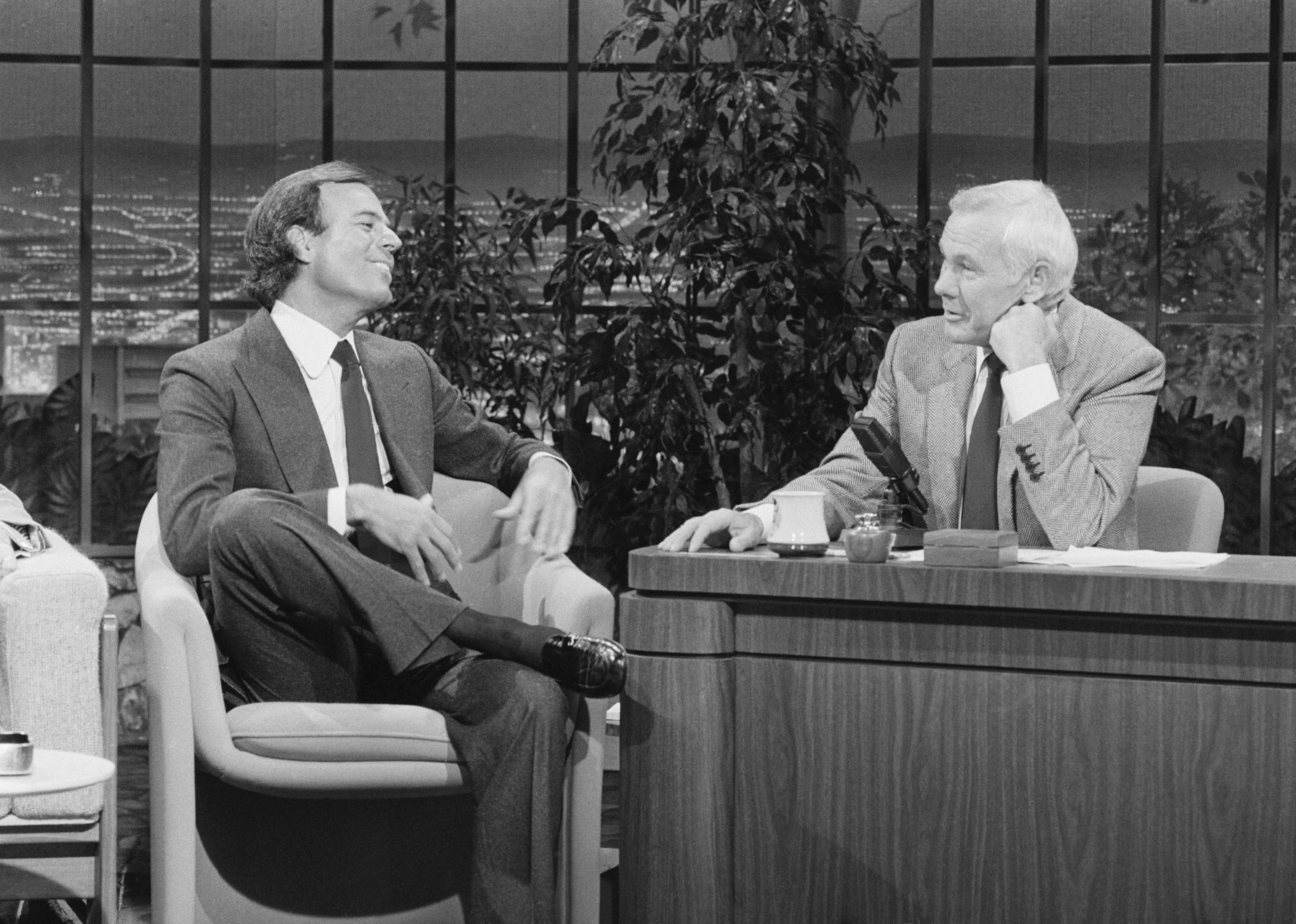 Julio Iglesias on the NBC-TV's, "The Tonight Show starring Johnny Carson."