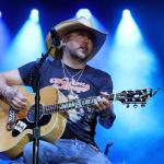 Jason Aldean performing on May 10, 2023 in The Colony, Texas.