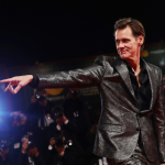 Jim Carrey walking the red carpet during the 74th Venice Film Festival at Sala Grande on September 5, 2017 in Venice, Italy.